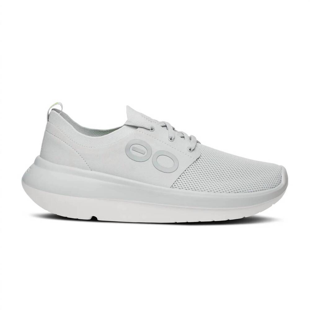 NEW OOFOS men's oomy stride shoe in glacier